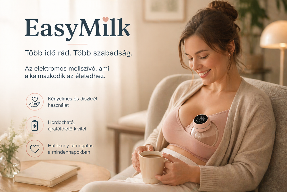 Babino EasyMilk™ Hordható Mellszívó
