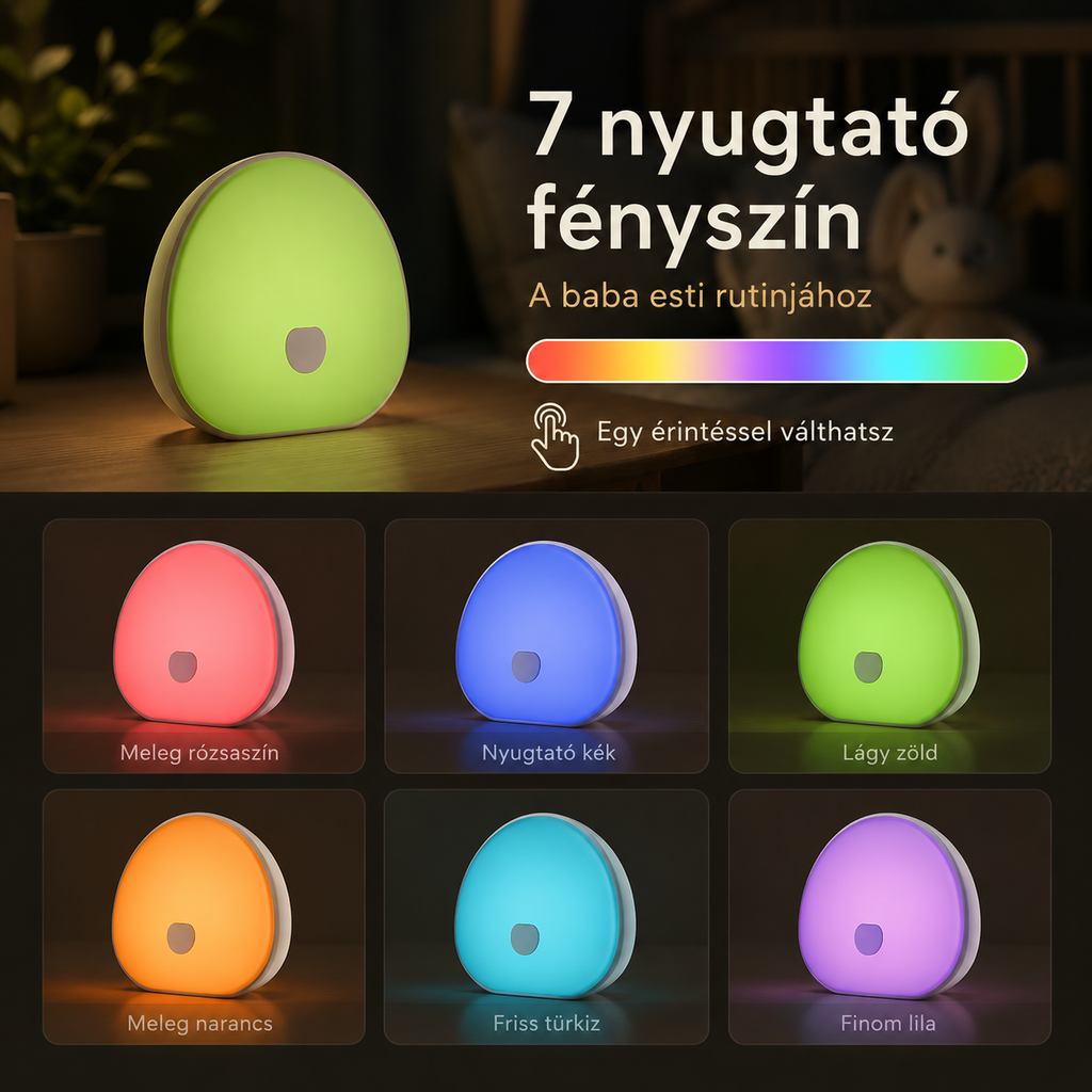 Babino Alvó™ Fehér Zaj & Éjszakai Fény
