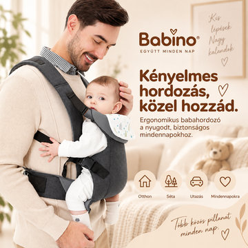 Babino Hordi™ Ergonomikus Babahordozó