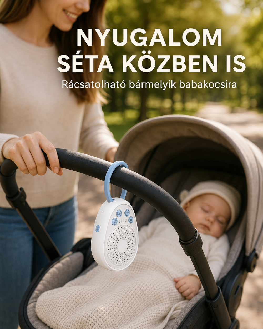 Babino Csend™ Hordozható Fehér Zaj Gép